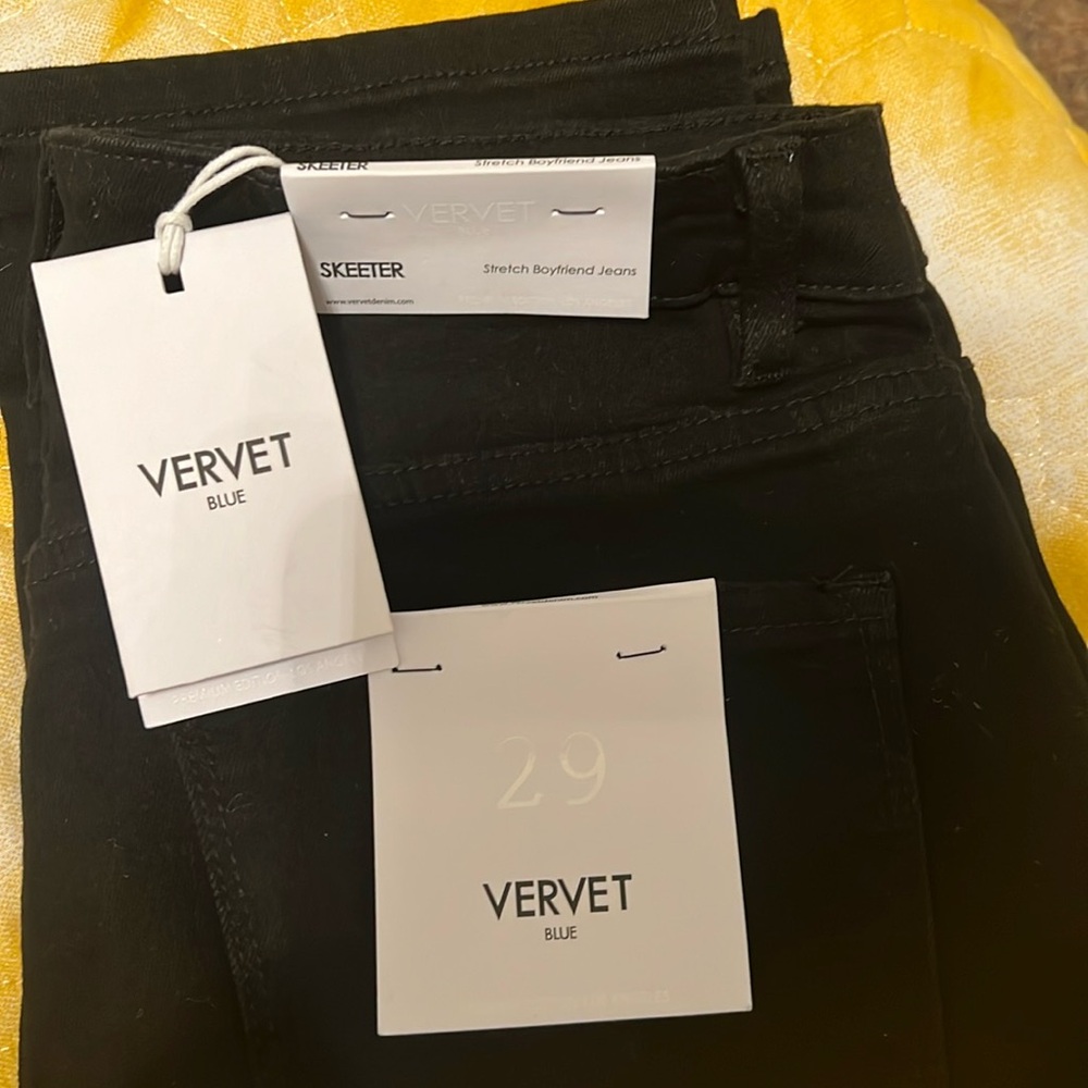 Vervet Black Jeans